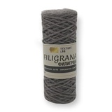 Пряжа Филиграна 50г/45м ( 100% джут) 09 серый