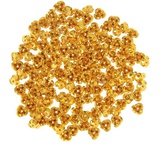 Декор для творчества металл "Розочки золото" набор 150 шт 0,6х0,6 см 3775514