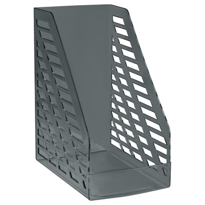 Стойка-угол для бумаг пластик 160 х 250 х 300мм, СТАММ "XXL", черный  ЛТВ-30551/ЛТВ-30553 