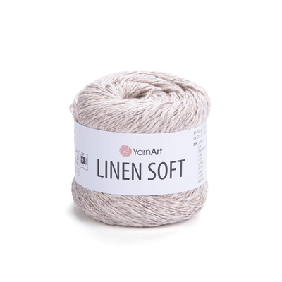Пряжа Yarnart Linen soft 100г/272м (30% лен, 36% вискоза, 34% хлопок), 7304