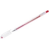Ручка гелевая 0,5мм красная Crown HJR-500В, 208926