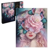 Картина по номерам (на подрамнике) 40х50см Нежный цветок 67947