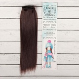 Волосы - тресс для кукол "Прямые" длина волос 25 см, ширина 100 см, цвет № 6А, 2294906