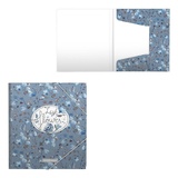 Папка на резинке А5+ ErichKrause® Frozen Beauty, 550 мкм, 3 клапана, с текстурой поверхности "песок", непрозрачная, ЕК54101