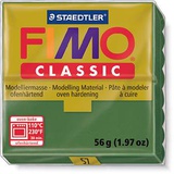 Глина полимерная FIMO Classic, запекаемая в печке, 56 гр., зелёный лист, шк801021
