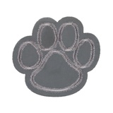 Термоаппликация светоотражащая 4,7х5см лапка, L №30, Gamma L095