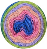 Пряжа FIBRA NATURA Cotton Royal Color Waves 100г/210м (100% хлопок) 22-09