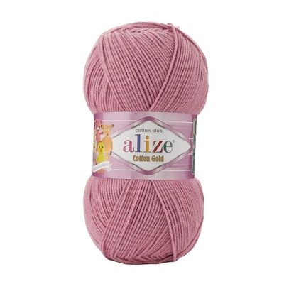 Пряжа Ализе Cotton Gold  100г/330м (45%акрил+55%хлопок) [676]
