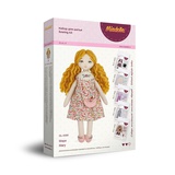 Набор для изготовления игрушки "Miadolla" DL-0390 Мэри, высота изделия 20см, (сложность **), 14+