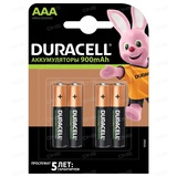 Аккумулятор AAA (HR03) Duracell, 900mAh 1,2 В / до 1000 циклов перезарядки