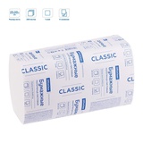 Полотенца бумажные лист 1 слойные, Professional(V-сл) (H3), 200л/пач., 23*20,5, белые