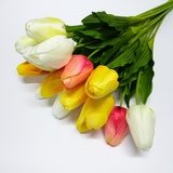 "Тюльпан" 70см ( штучно), текстиль,цвет в ассортименте