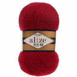 Пряжа Ализе Angora Real 40 100г/480м (60%акрил /40%шерсть) (105)