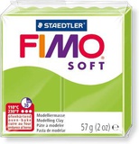 Глина полимерная FIMO Soft, запекаемая в печке, 56 гр., зел.яблоко, шк809652