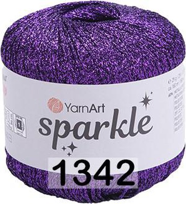 Пряжа YarnArt Sparkle 25г/160м (60% металлик полиэстер, 40% полиамид) 1342