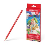 Карандаши  12 цв. Erich Krause Artberry, трехгранные, пластиковые, заточен,, [ЕК53353]