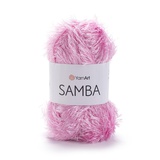 Пряжа YarnArt Samba 100г/150м (100% Полиэстер) 2008