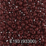Бисер стеклянный GAMMA 5гр непрозрачный, бордовый, круглый 10/*2,3мм, 1-й сорт Чехия, Е193 (93300)