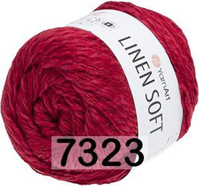 Пряжа Yarnart Linen soft 100г/272м (30% лен, 36% вискоза, 34% хлопок), 7323