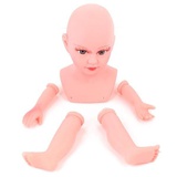 Набор для изготовления куклы - голова, 2 руки, 2 ноги, большой размер (64ST-7623)
