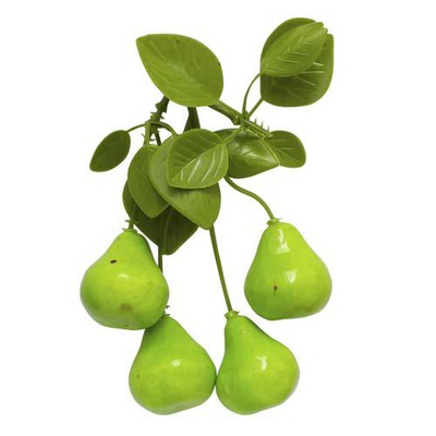 Декоративный эл. Астра Груши зеленые на ветке 13х8см [XL168]