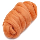 Шерсть для валяния Пехорка 50гр. 100% шерсть полутонкая абрикос,  [99]
