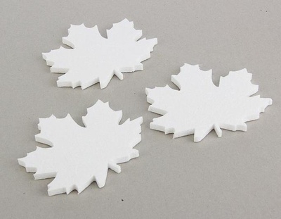 Форма из пенопласта ЛИСТ КЛЕНОВЫЙ 12х1см наб.3шт. 1226032