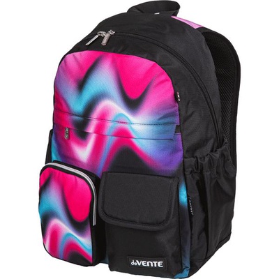Рюкзак подростковый deVENTE. Air Jump. Color Shadows, 40х31х20 см, текстильный, (18 л) 500 г,  1 отделение на молнии с уплотненным отделением для ноутбука до 15 дюймов и книг, 1 передний карман на молнии, 2 боковых кармана, 1 потайной карман анти-вор в спинке, уплотненная вентилируемая спинка и уплотненные лямки, 7034498