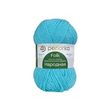 Пряжа ПЕХ Народная 100г/220м (30% шерсть+ 70% акрил высокообъемный) айсберг,  [73]