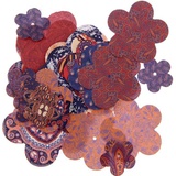 Набор бумажных декоративных цветов "Восточные сказки",9 х14 см