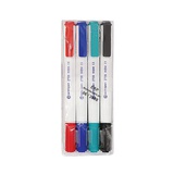 Набор маркеров для магнитной белой доски 1,8мм Centropen 2709 WBM 4шт.: красный, синий, зелёный, чёрный, пулевидный наконечник 150139