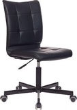 Кресло CH-330M/BLACK без подлокотников, искусственная кожа, цвет: черный, крестовина металл. ( до 120кг )