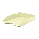 Лоток для бумаг горизонтальный пластик А4 ErichKrause®Office, Pastel, желтый, ЕК55545