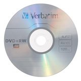 Диск оптический DVD+RW Verbatim 4,7гб 4x  43639
