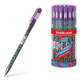 Ручка гелевая 0,5мм синяя ErichKrause® ColorTouch® Purple Python, игольчатый стержень, [ЕК50828]