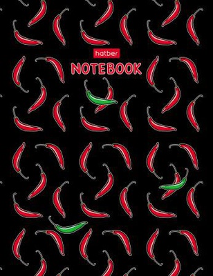 Бизнес-блокнот А6 80л., клетка, Red pepper, тв. переплет глянц. ламин. 80ББ6В1_25238