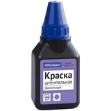 Штемпельная краска на водно-спиртовой основе 50 мл., OfficeSpace, фиолетовая,  пластик. флакон с дозатором, ШКф_9222