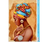 Бумага Arte Francesa для 3D-техники "Африканка" 21,1х31,1,  2044584