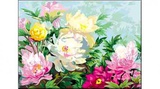 Раскраска по № А3 Нежные цветы 3+ [Р-5489]