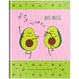 Дневник для музыкальной школы 48л. (твердый) ArtSpace "Dancing avocado ", матовая ламинация, ДМз48т_36316