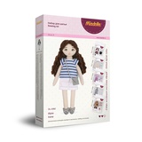 Набор для изготовления игрушки "Miadolla" DL-0392 Ирэн, высота изделия 20см, (сложность **), 14+