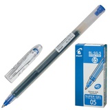 Ручка гелевая 0,5мм синяя PILOT "Super Gel", линия 0,3 мм, BL-SG-5,  [141842]