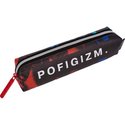 Пенал -косметичка 210*40*40 deVENTE. Pofigizm, прямоугольный, для 40 пред., на молнии, с подкладом, кож/зам, с антивандальной фактурой, 7025491