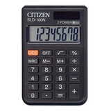 Калькулятор карманный CITIZEN SLD100NR 8-разрядный, черный [017066]