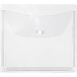 Папка на кнопке с расширением (для тетрадей) А5 180мкм прозрачная, deVENTE, до 250л. ПВХ, индивидуальная маркировка, 3072507