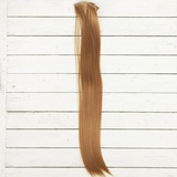 Волосы - тресс для кукол "Прямые" длина волос 40 см, ширина 50 см, №27А, 2294383