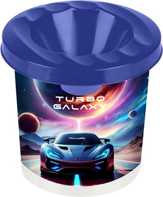Стакан-непроливайка, 250мл, с принтом пластик, "Turbo Galaxy" deVENTE 8070519