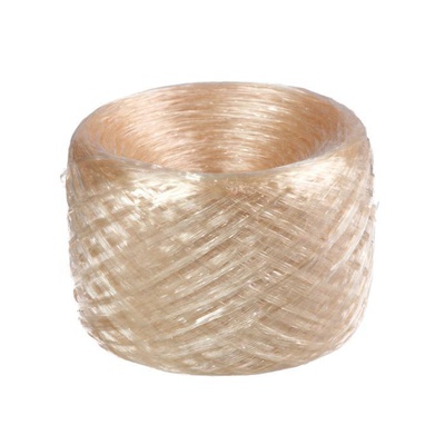 Пряжа для вязания мочалок Osttex 450м/120гр (100% полипропилен), золото