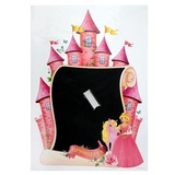 Самоклеящаяся-доска для рисования "Принцесса", мелки 50х70см + мелки,  [197173]