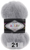 Пряжа Ализе Mohair Classic new 100гр/200м (51%акрил / 25%мохер / 24%шерсть) (21)